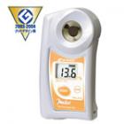 數(shù)字豆奶折射儀PAL-27S測量范圍：豆奶: 0.0 至 20.0 %；測量準確度：豆奶: ±0.2 %；溶解值：豆奶: 0.1 %;可在屏幕上直接顯示豆?jié){濃度,可用水清洗.

