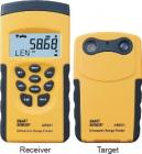 AR-851超聲波測距儀測量范圍 0.5~60m 20inch~197feet .測量精確度 ±1% ,公英制轉(zhuǎn)換 ,工作環(huán)境 0~40℃ 30~70%RH ,激光定位顯示選擇