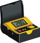 AR-910接地電阻測(cè)試儀測(cè)量范圍 接地電阻:0Ω-1999Ω,接地電壓:0-199.9V ,測(cè)量精度 接地電阻:±2%rdg±0.1(20Ω) ;±2%rdg±3dgt(200Ω/2000Ω) ;接地電壓:±1%rdg±4dgt 