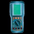 DMM-740A   萬用示波表。帶寬：500KHz。取樣率：20M次/秒
 解析度：8Bit。雙通道。最大輸入電壓：1000Vp-p。RS-232C界面供傳輸測(cè)量數(shù)據(jù)及波形 
 
  
 

 