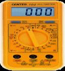 CENTER-102   萬(wàn)用表 .0.6寸大型液晶體顯示幕.直流/交流10A測(cè)量.31/2位數(shù)字顯示. 直流電壓檔:200mV/2V/20V/200V/600V  交流電壓檔：200mV/2V/20V/200V/600V   直流電流檔：200μA/20mA/20mA/200mA/10A

