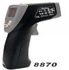 AZ-8870  紅外測溫儀.非接觸式帶鐳射指標測量!℃/℉切換功能!距離目標比6:1.量程范圍,溫度:-20℃~+260℃(-4~500℉).分辯率:1℃/1℉.準確度:±2~3%或±3℃
  
 
 
