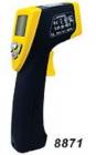 AZ-8871 紅外線測(cè)溫儀.形狀槍型.℃/℉切換功能!距離目標(biāo)比10:1.自動(dòng)關(guān)機(jī),帶背光.溫度范圍 -40℃ ~ +500℃.分辯率:0.1℃, 0.1℉.準(zhǔn)確度:±2%或±2℃