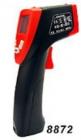 AZ-8872 紅外線測(cè)溫儀.形狀槍型,非接觸式帶鐳射指標(biāo)測(cè)量!℃/℉切換功能!距離目標(biāo)比8:1.自動(dòng)關(guān)機(jī),帶背光.溫度范圍 -40℃ ~ +320℃,分辯率:0.1℃, 0.1℉.準(zhǔn)確度:±2%或±2℃