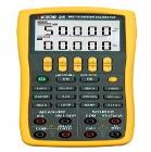 VICTOR 25為多功能、高精度、高穩(wěn)定、容易使用攜帶的手持式現(xiàn)場過程校驗(yàn)儀，它提供強(qiáng)大的功能可測量輸出和校準(zhǔn)幾乎所有過程參數(shù).測量和輸出的基本精度可達(dá)0.02%，測量顯示為5位，輸出顯示位6位.測量功能：直流電壓、直流電流、歐姆、頻率、熱電偶、熱電阻、開關(guān)量測量值的顯示保持及平均值處理、內(nèi)部提供24V回路電源
