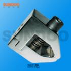 SJJ-11實驗夾具 ,適用范圍：橡膠、各種線纜、打包帶、各種電器元件等材料的拉力、破壞力、插撥力測試。 最大負荷：5000N
 
