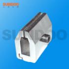 SJJ-14實驗夾具 ,適用范圍：木塊、玻璃、打包帶、皮革、紙張等片狀，塊狀物材料推拉力，破壞力測試。 最大負荷：5000N
 
