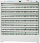 336點(diǎn)/臺 單面 自動檢測柜,鋰離子、鎳氫、鎳隔二次電池通用型 適應(yīng)多種二次電池，節(jié)約空間和投資,充放電恒流范圍:10～2000mA（鎳氫鎳隔電池放電恒流范圍：50～1200mA）,恒流誤差≤±(0.2％RD＋0.1％FS),恒壓范圍:2.5V～4.5V（鎳氫鎳隔電池不需恒壓充電）恒壓誤差≤±(0.3％HY),電壓采樣范圍:2.5V～5V,電壓采樣誤差≤±(0.2％RD＋0.1％FS),最小終止電流：10～15mA