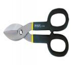 通用鐵皮剪:可剪厚度為0.78mm的冷軋鋼板和厚度為0.46mm的不銹鋼板。堅(jiān)固的合金鋼刀刃，沾塑手柄使用舒適。

