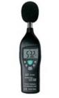 聲級計DT-805  技術參數(shù)：帶全景背光(量程范圍:30dB-130dB)，兩種測量方法提供1.5dB的精確度；基本精確度94dB時 ±1.5dB,1kHz正弦波，最大值保持和數(shù)據(jù)保持。