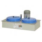 YM-2型金相試樣預(yù)磨機(jī),磨盤直徑：雙盤250mm.砂紙直徑：230mm.轉(zhuǎn)速：400r/min，500r/min（630r/min，780r/min定制）.電動機(jī)：YSR7146 0.55kW 380V/220V 50Hz