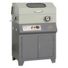 QG-4型多能切割機(jī)，主要是用來(lái)切割圓柱體和多角形及有凸凹等不規(guī)則型材的試樣，最大切割截面：φ65mm.轉(zhuǎn)速：2800r/min.砂輪片規(guī)格：250×1.5×32mm.電動(dòng)機(jī)：YSR 7132 1.1kW 380V 50Hz

 
