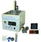 SYA-5096石油產(chǎn)品銅片腐蝕試驗器,測定航空汽油、噴氣燃料、車用汽油、天然汽油、溶劑油、煤油、柴油、餾分燃料油和其他石油產(chǎn)品對銅腐蝕的程度?？販胤秶?；＋5℃～150℃(數(shù)顯）.控溫精度；±1℃.試驗彈；6個.加熱功率；1300W.ASTM標(biāo)準(zhǔn)色板
