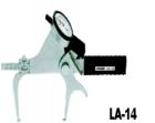 LA-14 大型針盤式外卡規(guī) .最小讀值:0.01MM.測(cè)量范圍:100-150MM;量測(cè)喉深:70MM