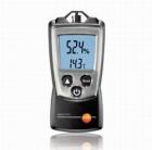 testo 610 溫濕度儀 溫度量程：-10～+50℃，分辨率：0.1℃，精度： ±0.5℃，濕度量程：0～100%RH，分辨率：0.1%RH，精度：±2.5%RH (+5～+95%RH) 
   