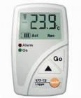  testo 177-T2電子溫度記錄儀，1通道，帶內(nèi)置傳感器，可快速瀏覽當(dāng)前讀數(shù)、儲(chǔ)存讀數(shù)、最大值/最小值、以及超過限值的次數(shù)。NTC(溫度)-40.0 ... 70.0 °C
 
