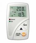 testo 177-T3溫度電子記錄儀，可同時記錄3個溫度值，適用于無間斷記錄運輸或生產(chǎn)過程中的冷藏柜內(nèi)的溫度。NTC(溫度)：-40.0...70.0 °C； NTC2(溫度)：-40.0...120.0 °C
 
 