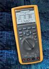 Fluke 287 真有效值電子記錄多用表  超大 50,000 計數(shù)、? VGA 顯示屏，具有白色背光。 同時可以顯示多組測量信息?？梢詼y量高達 10A 的電流（20 A，持續(xù) 30 秒；10A，連續(xù)測量） 100 mF 電容量程   溫度功能

