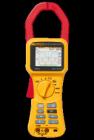 Fluke 345 電能質(zhì)量鉗型表全面融合了電能分析儀、電能質(zhì)量記錄儀以及鉗型表的強(qiáng)大功能,無需切斷電路即可測(cè)量交流電流（最高 1400 A）和直流電流（最高 2000 A）