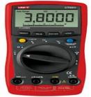  UT60H 數(shù)字萬用表 直流電壓：4V-1000V；交流電壓：4V/40V/400V/-750V；直流電流：400mA-10A；交流電流：400mA-10A；電阻：400W-40MW；電容：40nF-40mF；頻率：4kHz-400MHz；溫度：-40℃～400℃
 
