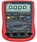 UT61D 數(shù)字萬用表 直流電壓:60.00 mV-1000V;交流電壓測試:60.00 mV -750V;交流電流測試：600.0μA- 10.00A；直流電流測試：600.0μA-10.00A；電阻測試：600.0Ω-60.00 MΩ；電容：40.00nF-4000μF；頻率：10Hz～10MHZ
 

