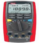 UT71E  數(shù)字萬用表 直流電壓:400mV-1000V;交流電壓:4V-1000V;直流電流:400mA-10A;交流電流:400mA-10A;電阻:400W-40MW;電容:40nF-40mF;攝氏溫度:-40℃～1000℃;華氏溫度:-40℉～1832℉ 
 
