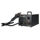 ·傳感器閉合回路控制，溫度精確穩(wěn)定，可安全拆焊QFP、PLCC、SOP、BGA等對溫度敏感的元器件。

·智能冷卻系統(tǒng)，工作完畢關(guān)機(jī)后延時送風(fēng)，風(fēng)溫低于100度后自動切斷電源。

·采用原裝進(jìn)口發(fā)熱絲，升溫快速，使用壽命長，焊接安全性能好，溫度恒定可調(diào)。

·采用原裝進(jìn)口氣泵、低振動、無噪音設(shè)計、保持工作環(huán)境的清靜。

·防靜電設(shè)計，防止因靜電及漏電而損壞PCB板。
