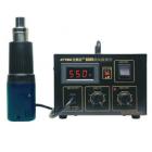 ·采用LED顯示指示溫度、控溫精確、使操作更方便

·升溫迅速，2至3秒可達(dá)到設(shè)定溫度

·采用柔和旋轉(zhuǎn)風(fēng)、均勻加熱，更好保護(hù)元器件

·出風(fēng)柔和，溫度均勻

·吹、焊帶塑料的元器件不易變形，吹屏蔽盒不變色、快捷方便

·完美的待機(jī)節(jié)電功能

·放靜電設(shè)計(jì)，防止因靜電及漏電而損壞PCB板
