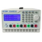 特點及優(yōu)點

·數(shù)字化可編程程控電源。

·3路可調輸出，具有獨立、串聯(lián)、并聯(lián)三種工作模式。

·192*64LCD顯示器，可同時顯示多組設定及輸出值(可變更顯示模式)。

·窗口化直覺式智能型操作接口，方便使用者操作。

·搞穩(wěn)定度、低漂移。

·過電壓、過電流、過溫度保護等多重保護方式。

·智能型風扇控制(隨著輸出功率變換)。

·內(nèi)建蜂鳴器作為警告提示。

·精確軟件校正。

·飛梭旋鈕(微調與粗調)

·90組設定記憶存儲。

·獨立、串聯(lián)、并聯(lián)模式。

·1秒的定時器為輸出工作回路(Auto Step runing)
