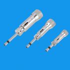 性能：
ANY型預(yù)置式扭矩起子是研制的適用于汽車、摩托車、機(jī)械制造、電子等行業(yè)，及專業(yè)檢測(cè)行業(yè)的新型產(chǎn)品，主要用于扭力適中的零部件的旋緊和旋緊力的檢測(cè)，易于手握作業(yè)，使用方便、清晰度維持時(shí)間久。是成臺(tái)設(shè)備的組裝維修及旋緊部件性能檢測(cè)的工具。
