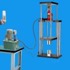 說明： 
電動液壓型拉壓測試架專為HF系列推拉力計配備， 手動操作，利用液壓千斤頂實現(xiàn)大負荷試驗力測試，操作簡單穩(wěn)定。并可結(jié)合不同夾具組合成不同用途的拉壓測試架。
