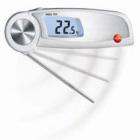 產(chǎn)品介紹：
testo 104可折疊式防水溫度計。適用于食品生產(chǎn)車間、餐飲、酒店、工業(yè)廚房、超級市場等的快速測量。配備的探頭極細(xì)而堅固 

